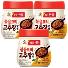 볶음요리 고추장양념 500G, 3개