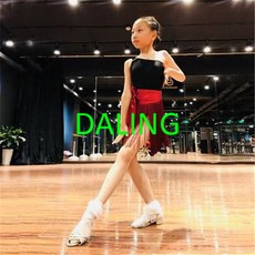 라틴댄스의류 주니어 댄스 스커트 아동 수술 스커트 DAS39