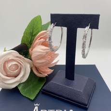 골든듀화이트귀걸이