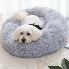 모던어클락 강아지 쿠션 방석 고양이 겸용, 그레이