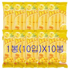 오키오 아이스바 쭈쭈바 망고바 450ml x 10봉(100개), 99999