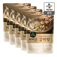 비비고 갈비탕, 400g, 5개