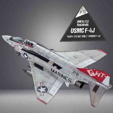 1 72 미해병대 F 4J VMFA 232 레드데블스 조립완구 조립탱크, 1개