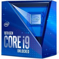 Intel Core i9-10900K 데스크탑 프로세서 10코어 최대 5.3GHz 언락 LGA1200(Intel 400 시리즈 칩셋) 125W, 1개 - 10900k