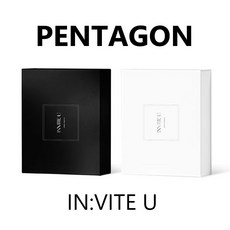 펜타곤 인바이트유 PENTAGON INVITE U 12집 미니앨범, Flare(화이트), 포스터 없음