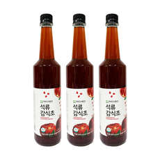 자연과발효 3년숙성 자연발효 석류 감식초 750ml 3병, 3개
