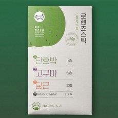 로렌츠스틱 강아지 영양간식, 1개, 120g, 채소 - 로렌츠