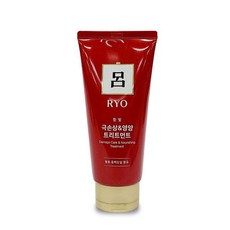 RYO 심하게 상한 모발 윤기 탄력 영양 보습 트리트먼트 헤어 머리 마사지, 180ml, 1개