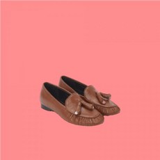 [100%정품] 슈콤마보니 BONNIE Tassel loafer flat brown DG1DS24016BRN SUECOMMA