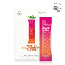 복음자리 원스틱 딸기잼 30p, 2개, 600g