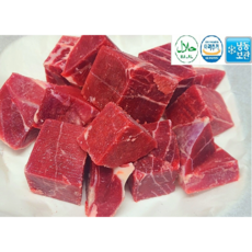 호주산 소고기 사태살 장조림 국거리 찜용 큐브컷 900g Australian Beef Cube Cut -900g, 5개