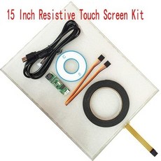 [해외] 15 인치 터치 스크린 저항 막 터치 패널 키트 주문 기계 산업용 컴퓨터 Carputer carpc, 상세내용표시