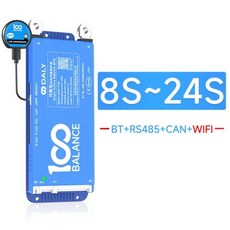 10S 14S 액티브 리튬 BMS 블루투스 13S Lifepo4 24S 4s 와이파이 밸런스 이온 100A BMS LTO BMS 16S 8S jk 스마트 BMS lifepo4 BM, 13) 100A - 8-24s bt can wifi