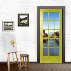 현관문뮤럴시트지