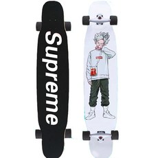 슈프림 롱보드 supreme 입문용 46인치42인치, 하얀 배지터 나이키 롱보드(베스트 상품)