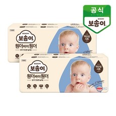 기타 보솜이 원더 바이 팬티 특대 42개입x2팩, 여아