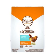 뉴트로 1세이상 인도어 닭고기와 현미 건식사료, 6.35kg, 1개