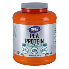 NOW Sports Nutrition Pea Protein 나우 완두콩 단백질 파우더 3175g