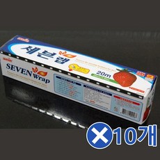 주방 랩-25cmx10개 위생랩 밀폐보관 샌드위치랩 포장랩 음식 잡화 수동랩기, 1개