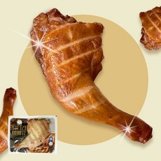 푸드원 맛닭 훈제 닭다리 바베큐 (머스타드소스 포함), 160g, 10개
