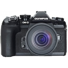 [독일] 올림푸스 OM-D E-M1 마크 II 마이크로 4/3 시스템 카메라 키트 포함.M.주이코 디지털 ED 12-45mm, 단일옵션