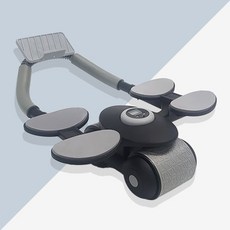복근킹카 복근킹카 AB휠 복근운동기구 플랭크 운동 홈트 롤아웃+무릎패드