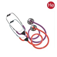 H 가베청진기 간호사용 실습 의료 병원 청진기 색상랜덤발송, 양면, 1개