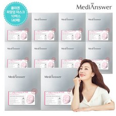 [메디앤서/Medianswer] 콜라겐 퍼밍업 탄력마스크 싱글세트, 상세설명 참조, 없음