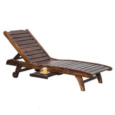 일광욕 의자 야외 가구 신라 플라 야 tumbona jardin 비치 의자 단단한 나무 접이식 침대 sunbed 라운지 의자 정원 침대 판매, 갈색