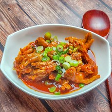 중독적인 매운맛! 국내산 목우촌 맵따국물닭발 600g, 1개