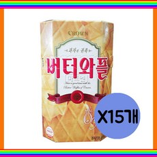 Gc쇼핑hX2386g부드러운 크라운 버터와플 x15개bnJ2335m, 단일 수량
