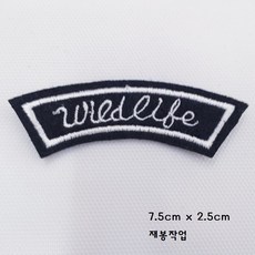 (와펜 이솔) 영문 자수 스팽글 봉제식 열접착 와펜 패치 (1-50), 1개, 037 견장