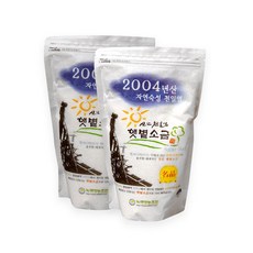 [생명의땅 전남] 숙성/선별 저염도 명품 신안천일염 2004년산
