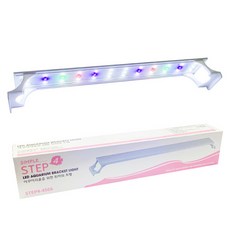 샘아쿠아 Simple RGB 걸이식 LED 조명 STEP4-450A (45cm 어항용), 1개