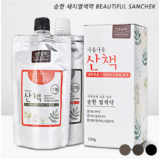 순한 산책 저자극 염색약 150g /노암모니아/민들레/헤나/대용량