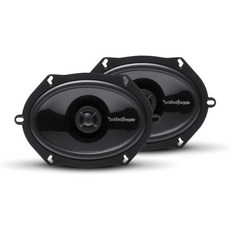 Rockford Fosgate 록포드 포스게이트 P1572 펀치 5"x7" 2방향 동축 풀레인지 스피커 - 블랙 (페어), 화자 미국직구