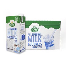 알라 독일명품 저지방멸균우유 1BOX(1000mlX12개)