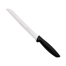 Tramontina Plenas Light Design Bread Knife (200mm) - Black 23422/108, 1개