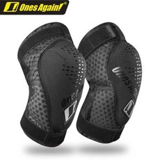 무릎보호대 무릎패드 지지대 MTB BMX 오토바이 무릎 보호 패드 모토크로스 보호대 내리막 자전거 팔꿈치, 1개, 2) KP06black - L-XL