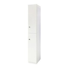 유광 목제 2인 락카장 2단1열 (사우나 헬스장 체육관 관공서), 화이트:기본(사우나키)