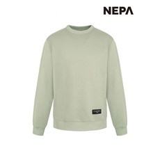네파 공용 C-TR 에센셜 피크A 기모 맨투맨 루즈핏 7IF5375