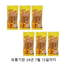 키즈웰 젤리스트로우 망고맛, 6개, 193g