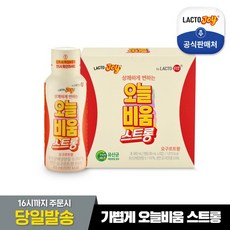 종근당건강 락토조이 오늘비움 스트롱 유산균 음료 6병X 1박스, 80ml, 6개