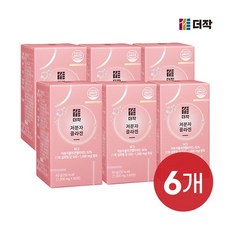 [더작] [12개월분] 300달톤 저분자콜라겐 타블렛 60정 x 6병, 6개