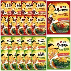 샘표 우리엄마 반찬 깨끗한깻잎 10개매콤한깻잎 10개, 70g, 10개