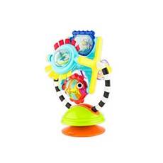 Sassy Fishy Fascination Station 2-in-1 Suction Cup High Chair Toy | Developmental Tray Toy for Earl, 상세 설명 참조0