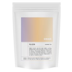 SWAN 대용량 자스민차 100p + 티코스터, 1세트