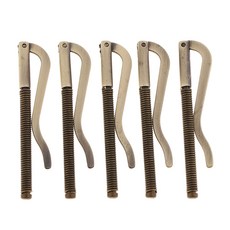 QDY 5x Leathercraft 지갑 교체 부품 현금 홀더 머니 클립 바 스프링 클램프, 기음