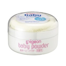 비둘기 약용 베이비 파우더 약산성 옐로우 퍼프 첨부 30g, 1개