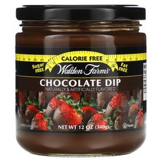 Walden Farms 초콜릿 딥 12 oz (340 g) 3팩, 340g, 3개
